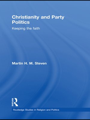cover image of Christianity and Party Politics